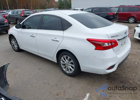 2018 Nissan Sentra Sv z USA, uszkodzony, nr VIN 3N1AB7AP9JY298786